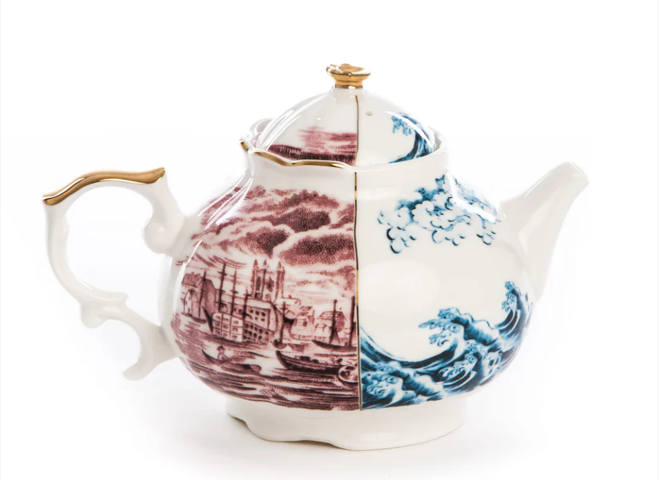 Teiera in porcellana Seletti