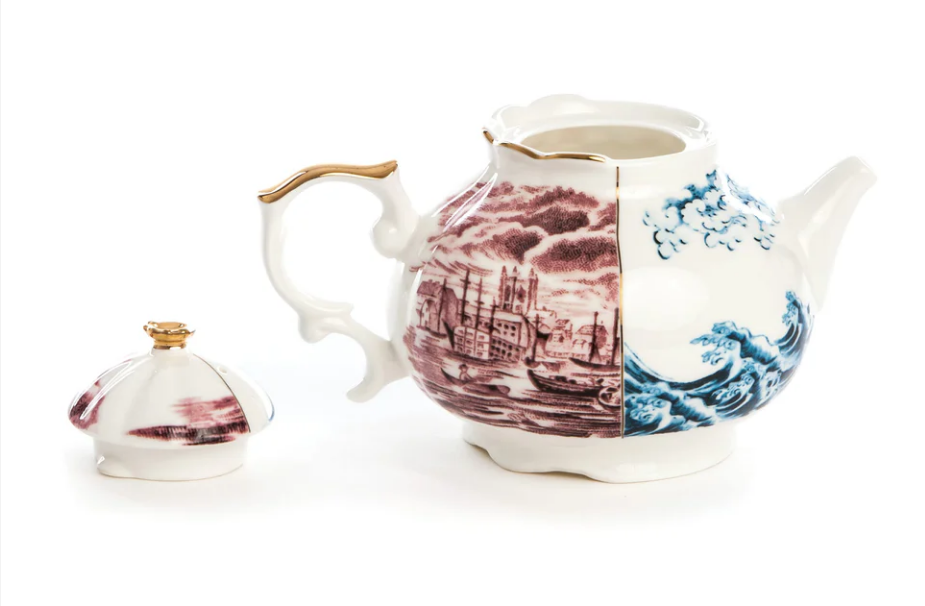 Teiera in porcellana Seletti
