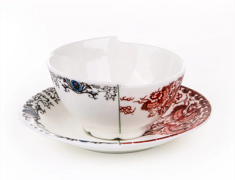 tazze da thè con piattino