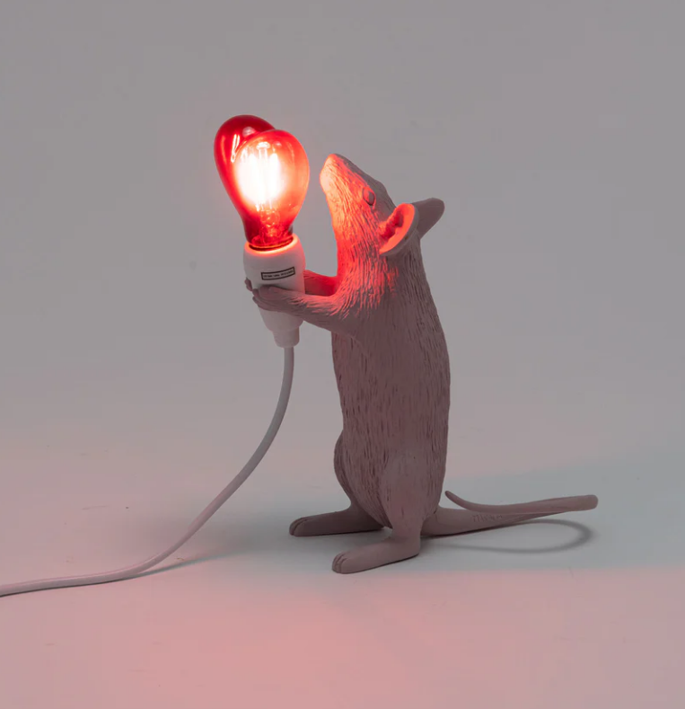lampada a forma di topo