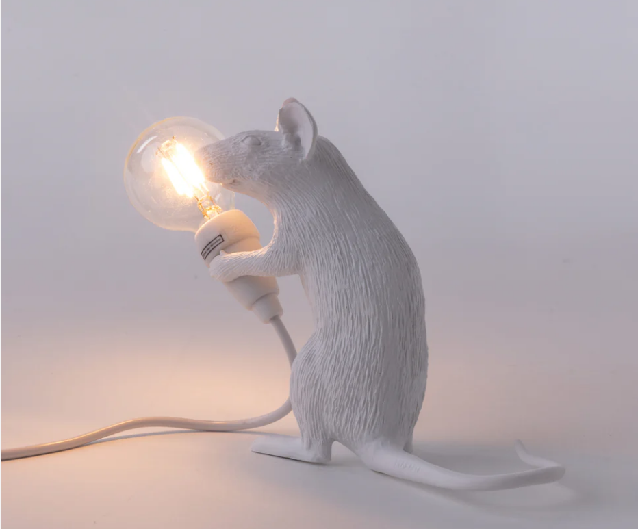lampada a forma di topo