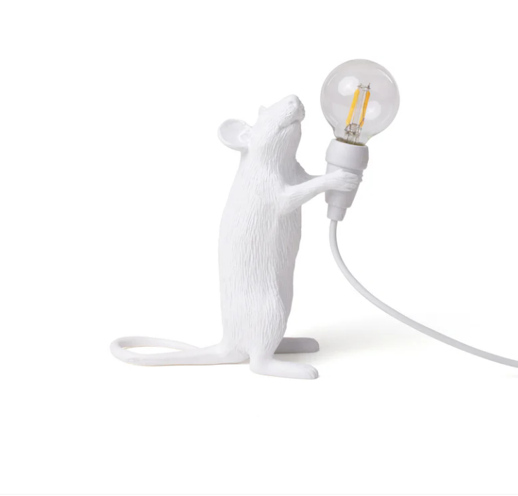 Lampada a forma di topo
