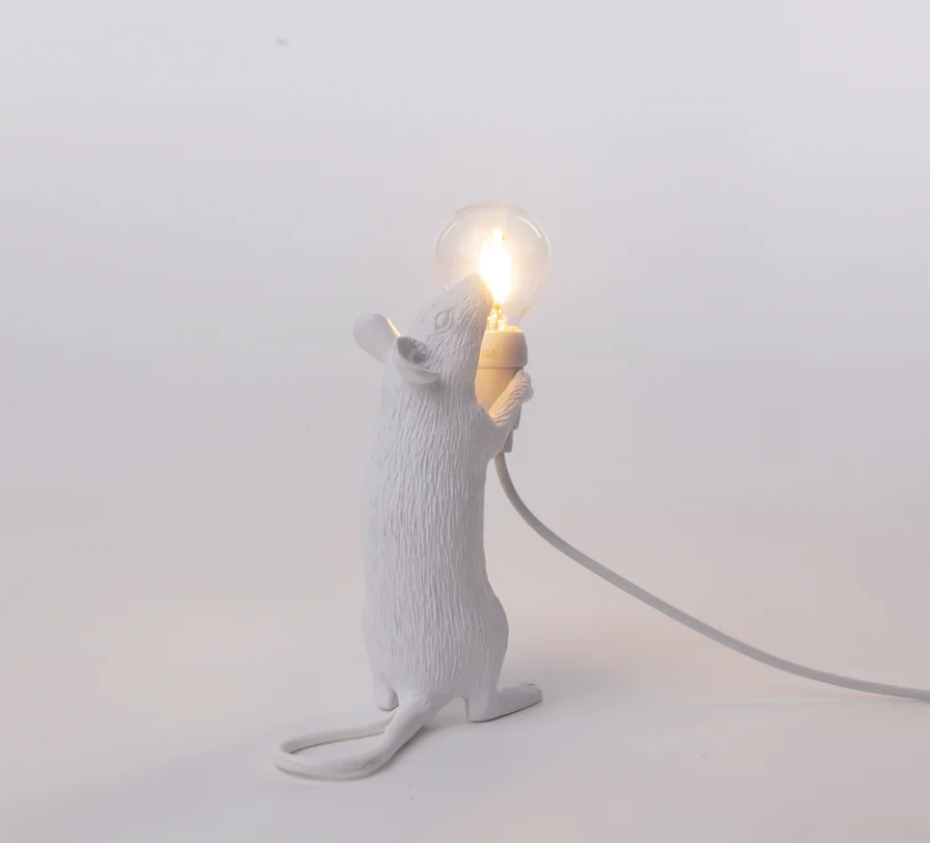 Lampada a forma di topo